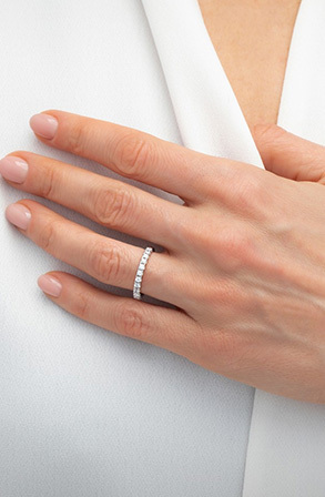 classic diamond ring