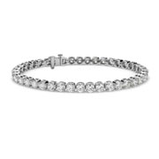 Platinum womens tennis bracelets