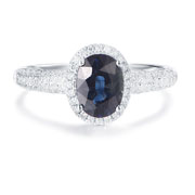 Sapphire engagement rings