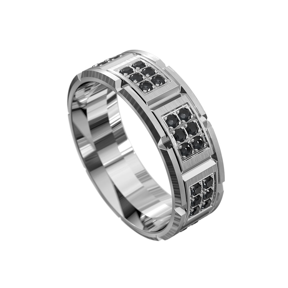 Black diamond ring mens Clearance
