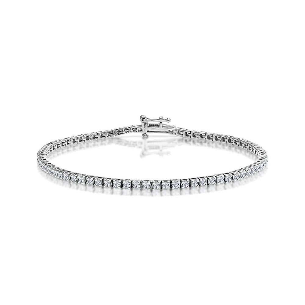 Princess Diamond Tennis Bracelet | Dianoche Singapore