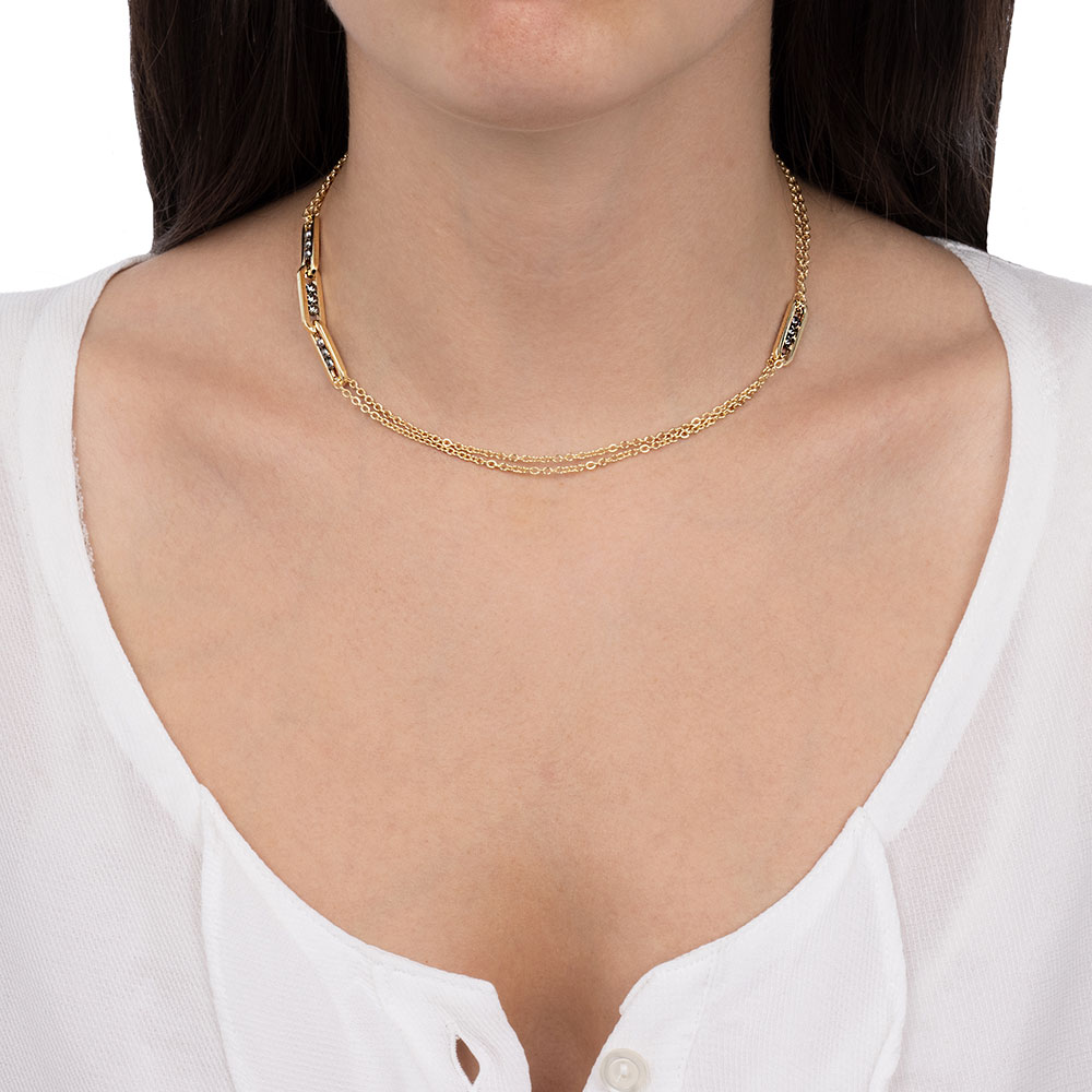 Chain with hotsell gold balls