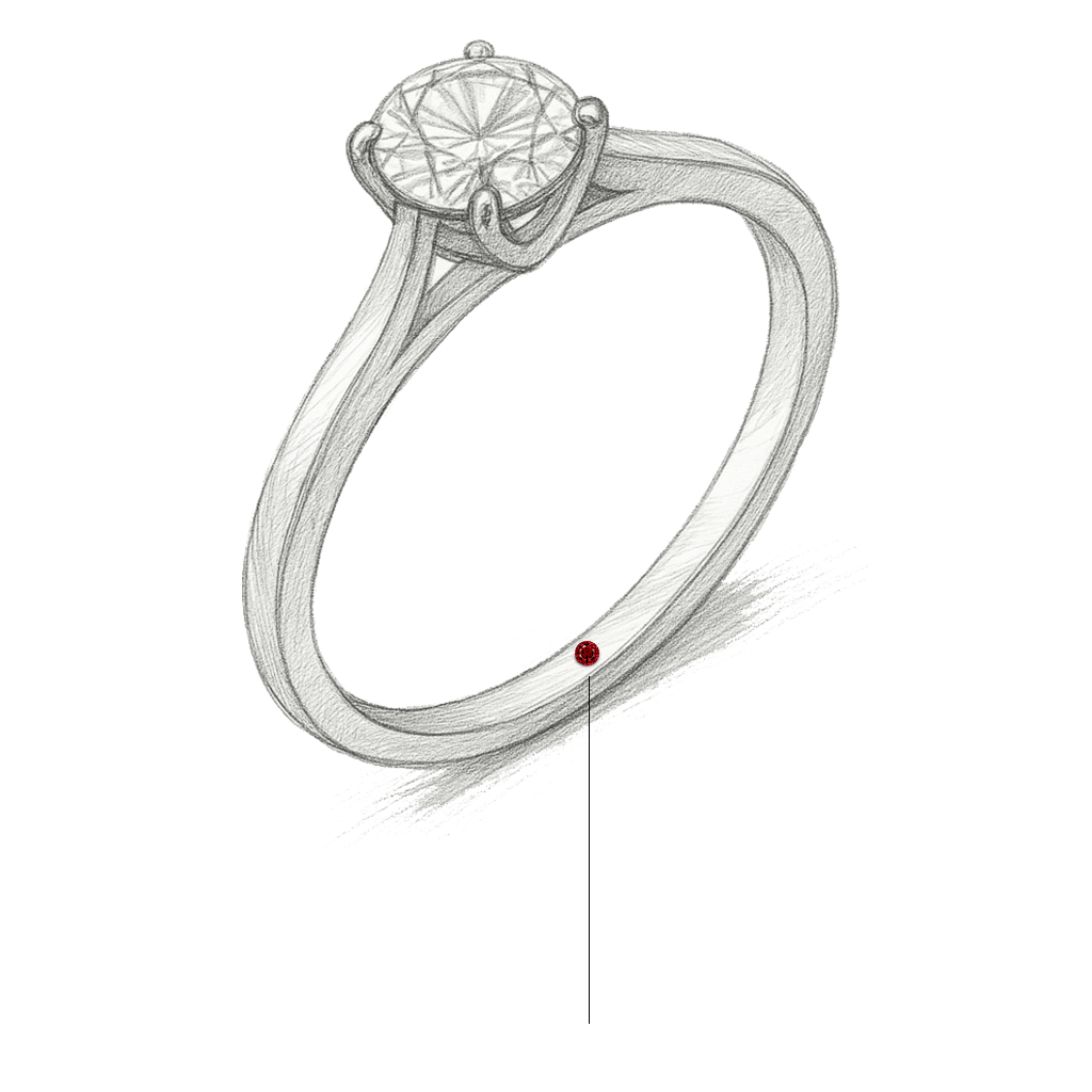 Ring Kachhap 1ct natural blue sapphire engagement ring | Temple & Grace Singapore