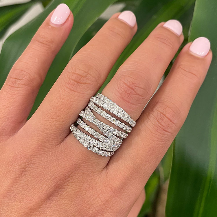 Diamond Cocktail Ring