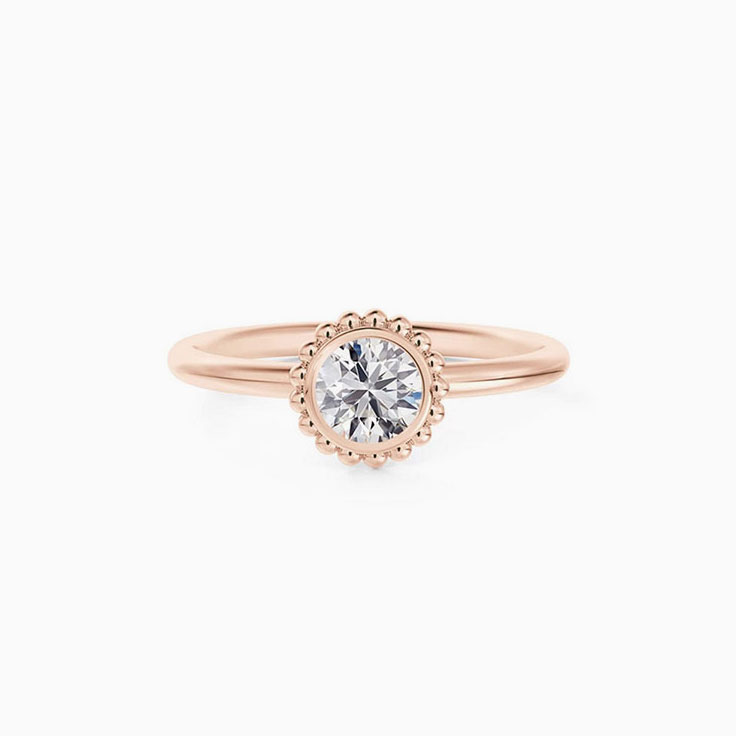 Classic Bezel Set Solitaire Ring