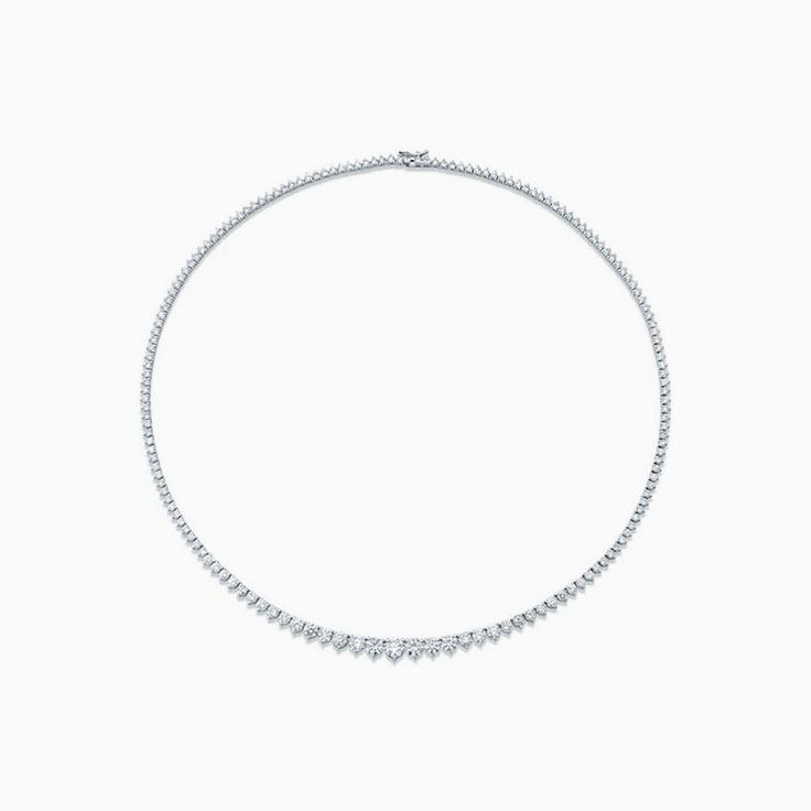 Graduated Line necklace