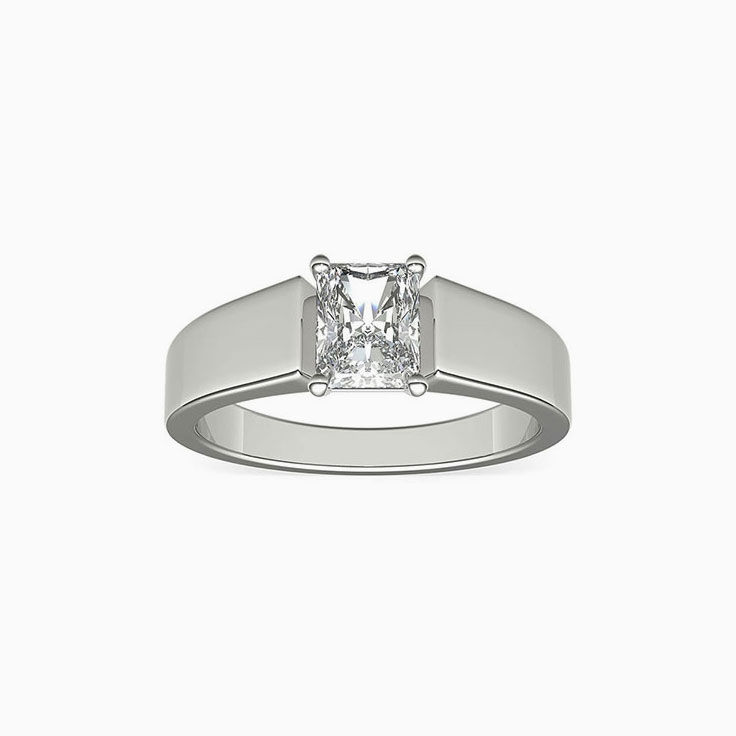 Radiant Cut engagement ring