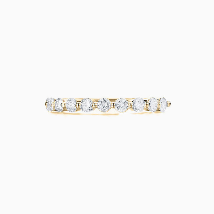 2 Claw Lab Diamond Wedding Band