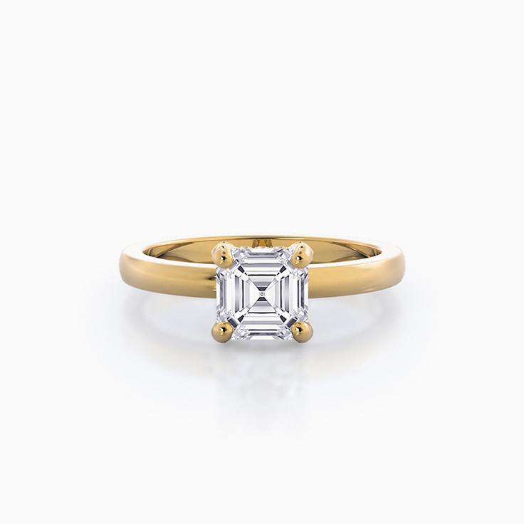 Lab Grown Diamond Solitaire Engagement Ring