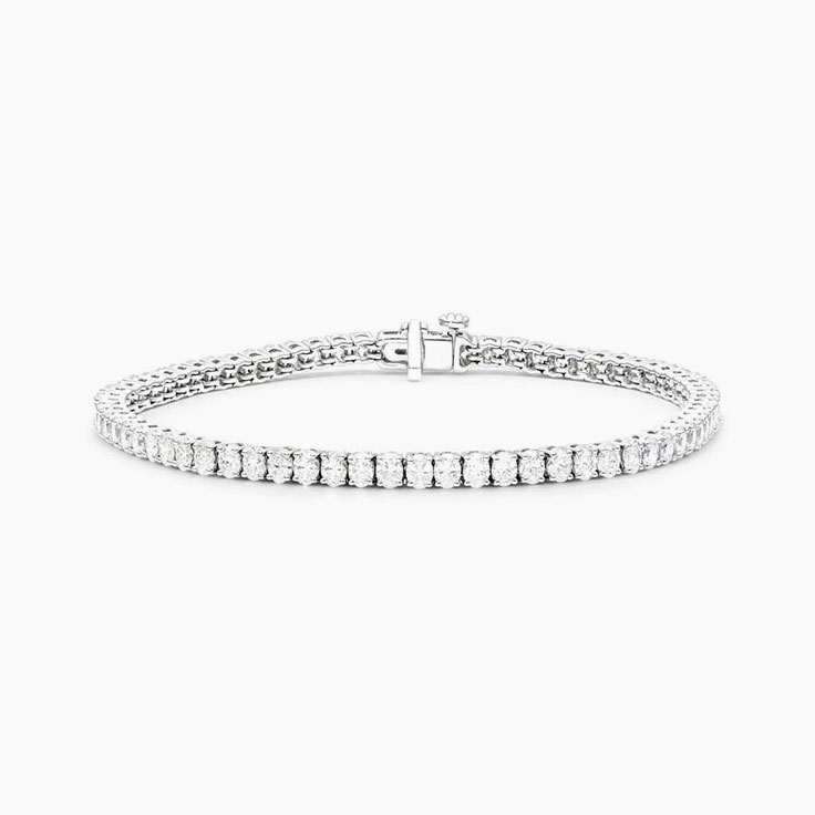 5 Carat Oval Diamond Tennis Bracelet