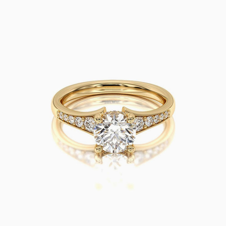 Classic Round Engagement Ring