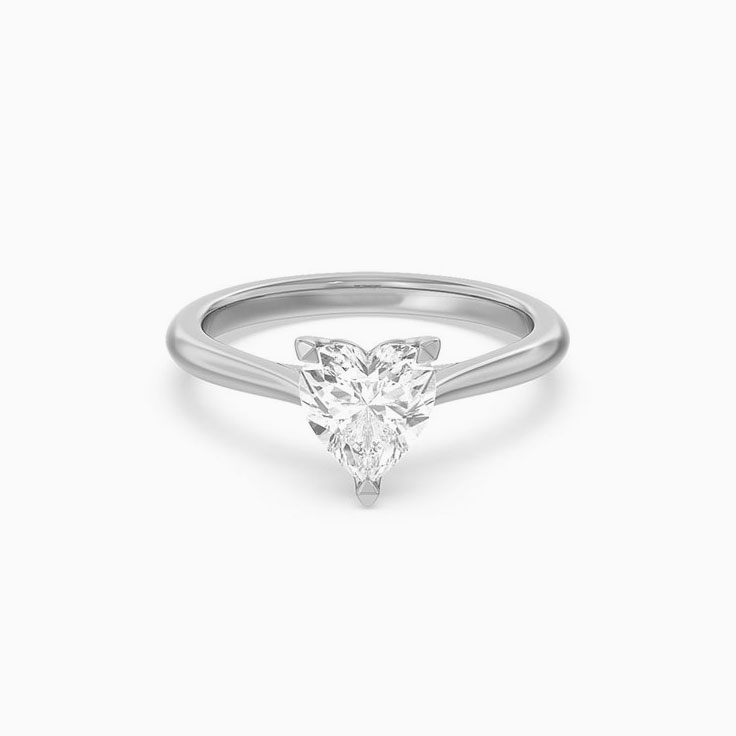 Heart Shaped Engagement Ring