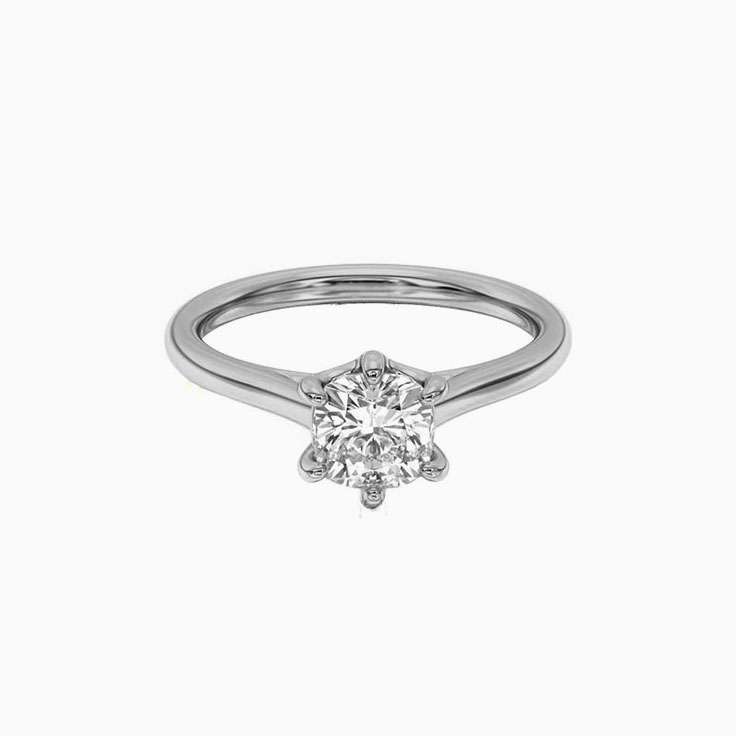 Cushion Shaped Engagement Ring