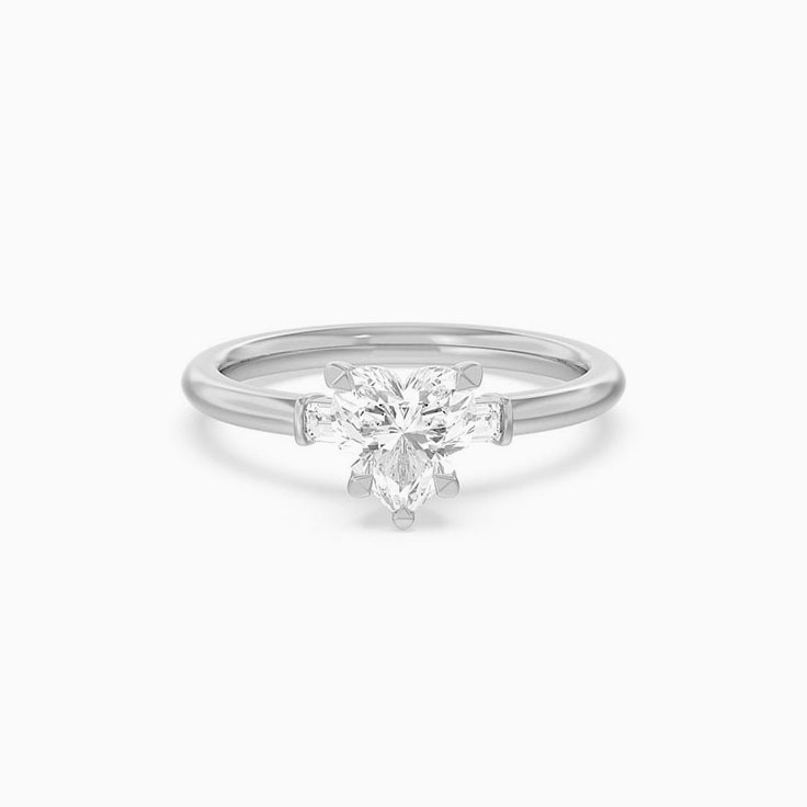 Heart Cut Engagement Ring