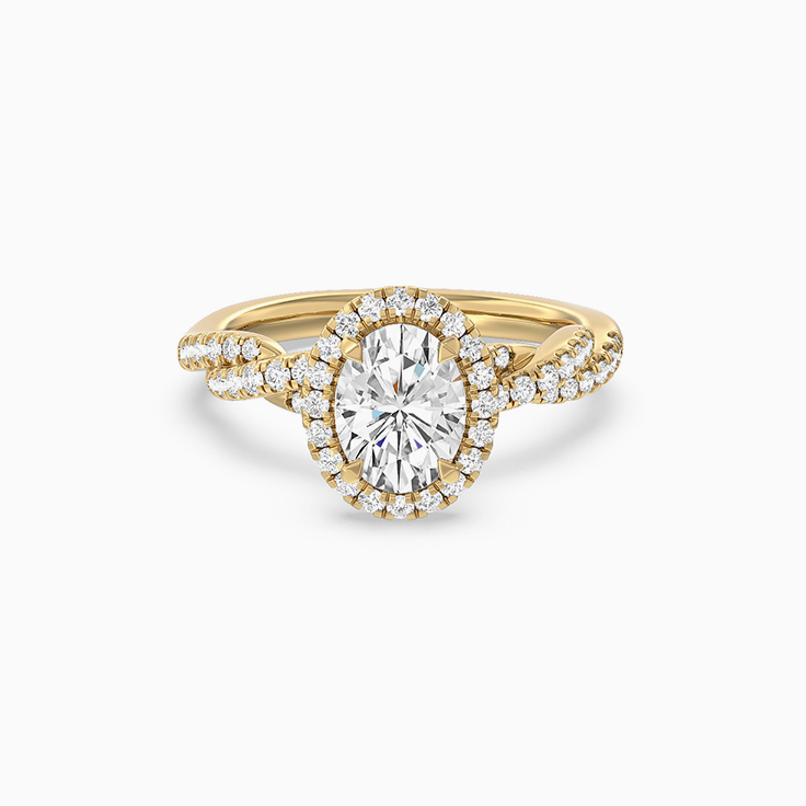 4 carat Oval Diamond Engagement Ring