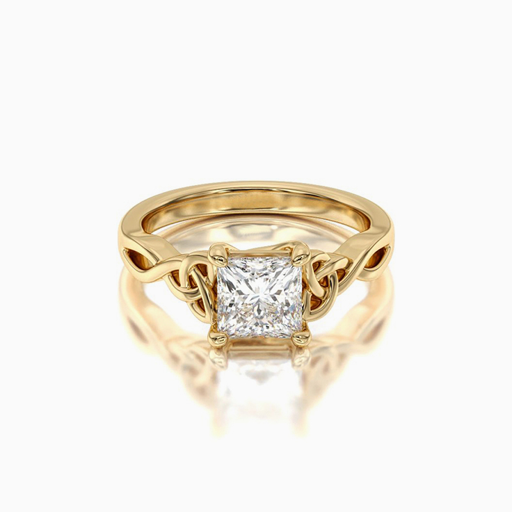 Princess Cut Diamond Engagement Ring