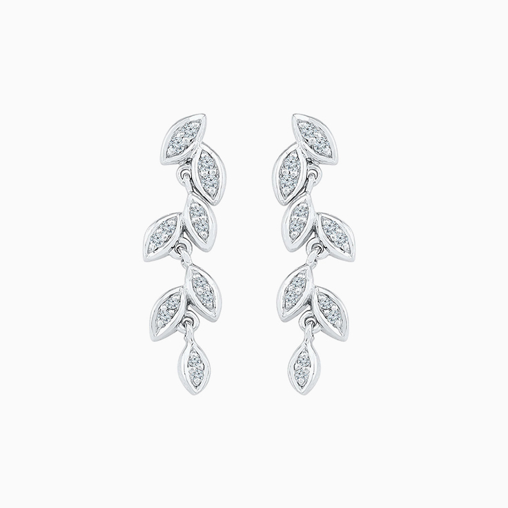 Drop Leaf Earrings