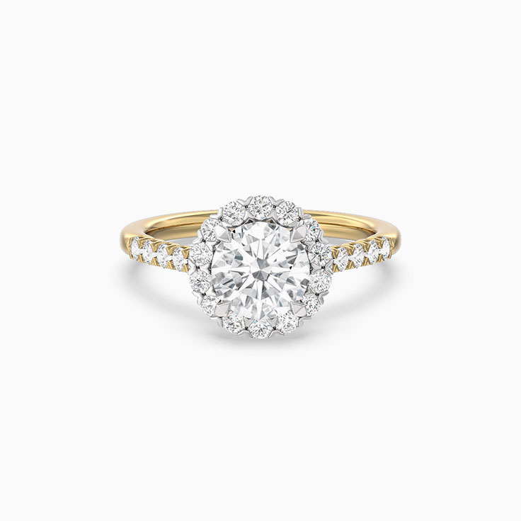 2ct lab grown diamond engagement ring
