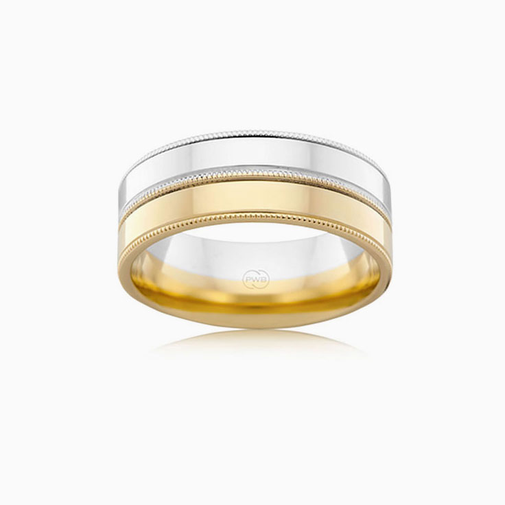8mm Comfort Fit Wedding Ring