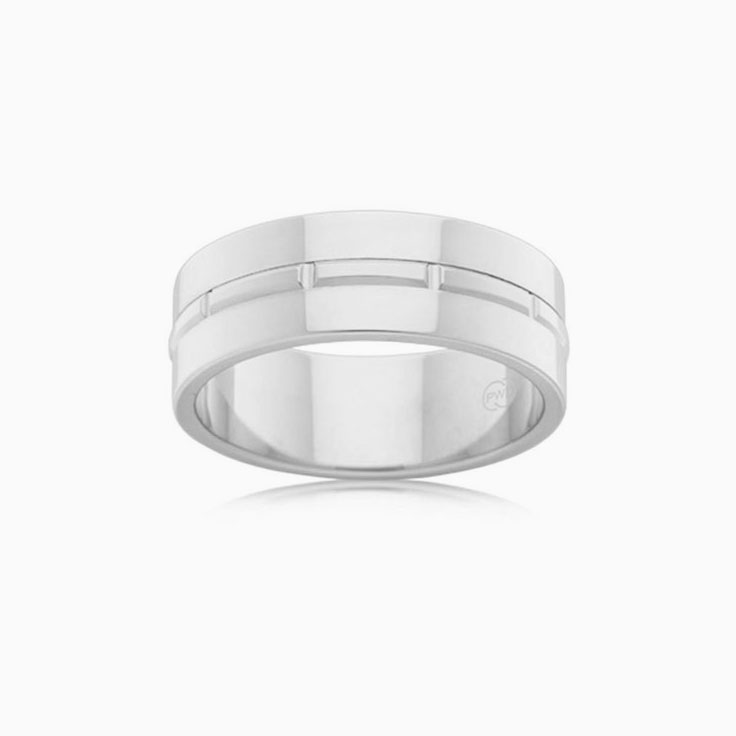8mm 9k Gold Wedding Ring