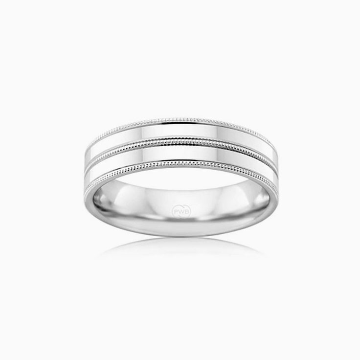 4mm Comfort Fit Wedding Ring