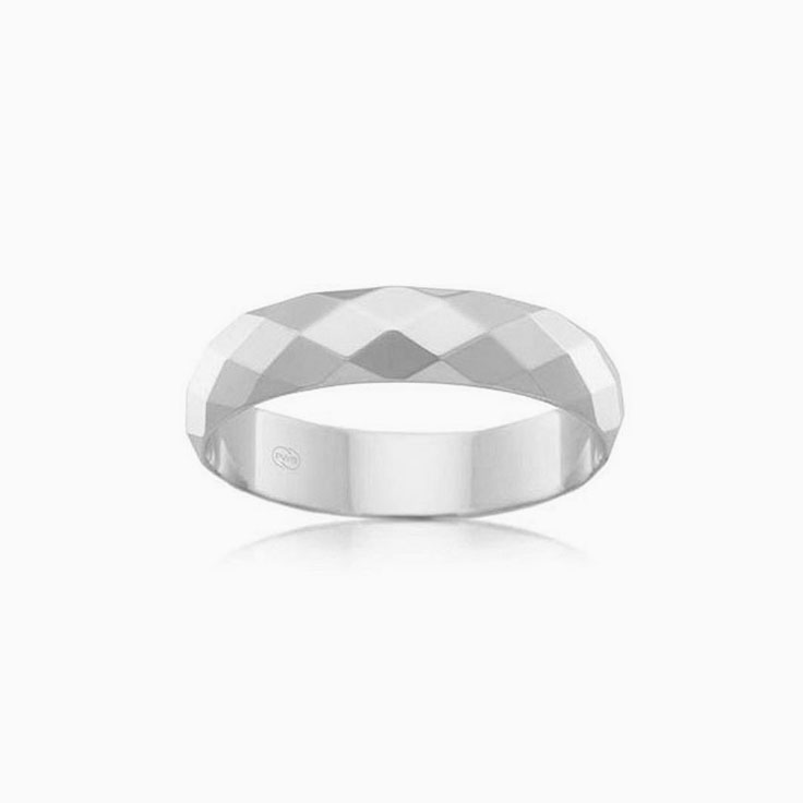 4mm Yellow Gold Mens Wedding Ring