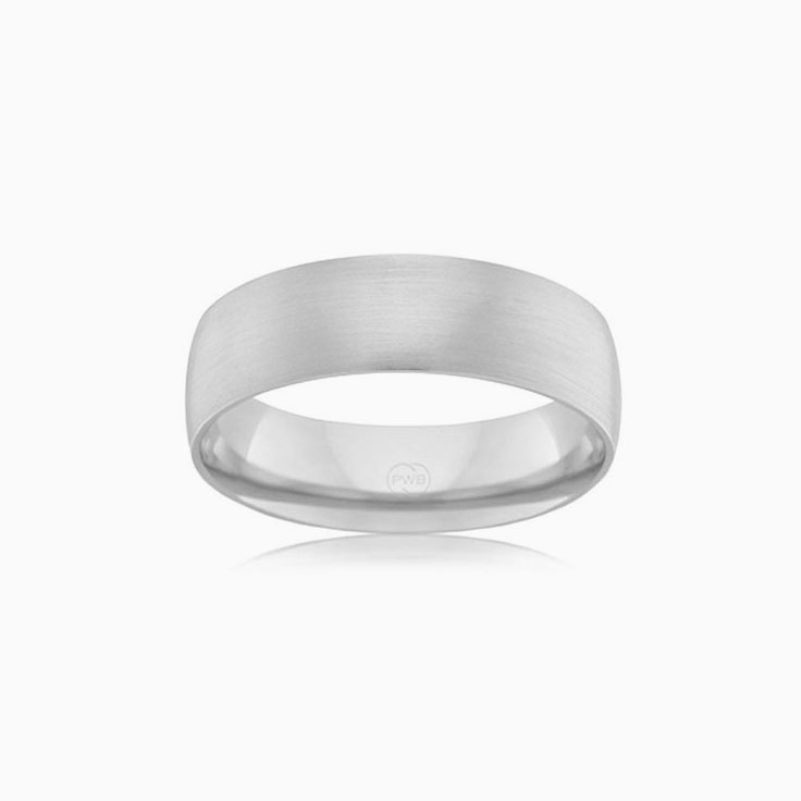 4mm Wedding Ring With Comfort