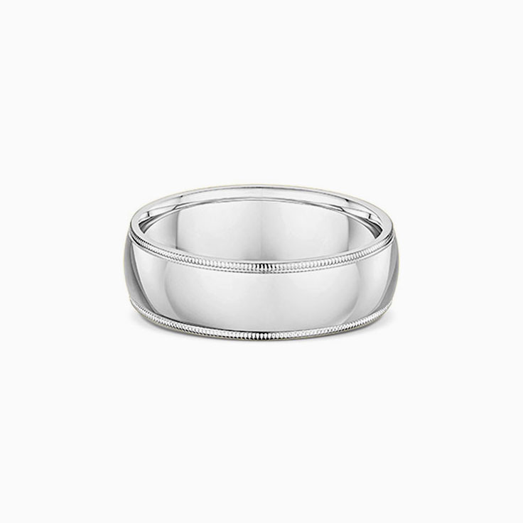 3D printed platinum ring