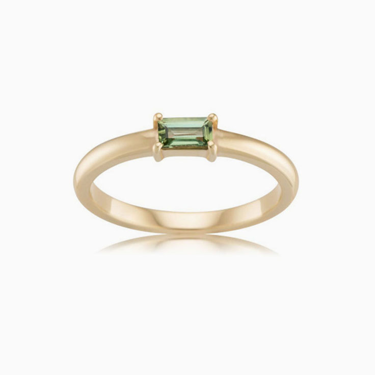 August Birthstone ring