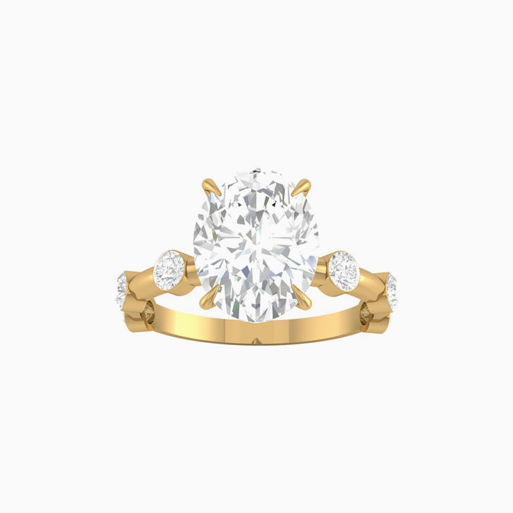 Oval Diamond Ring