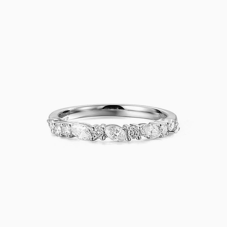 Marquise and Round Diamond Ring