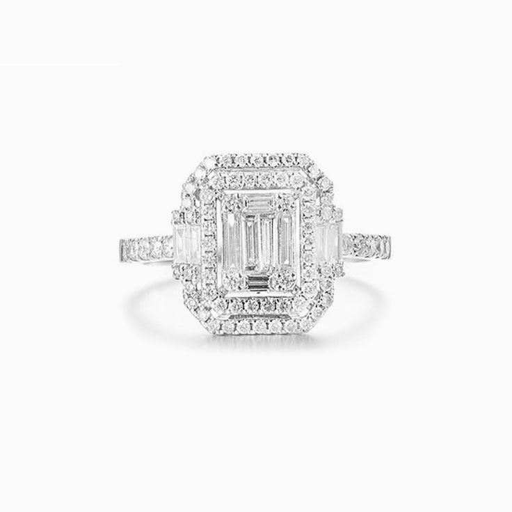 Cluster Engagement Rings Temple and Grace Singapore