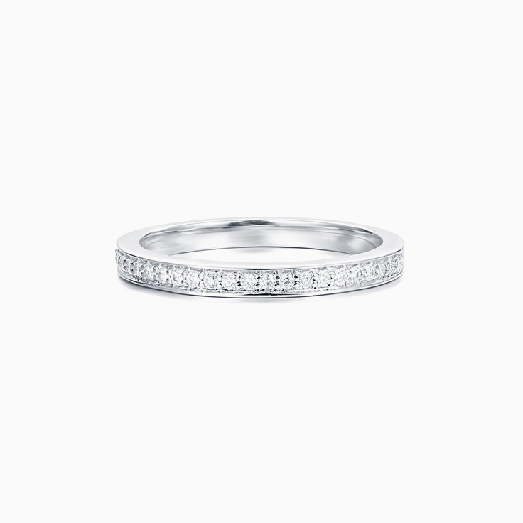 Pave set diamond Wedding Ring