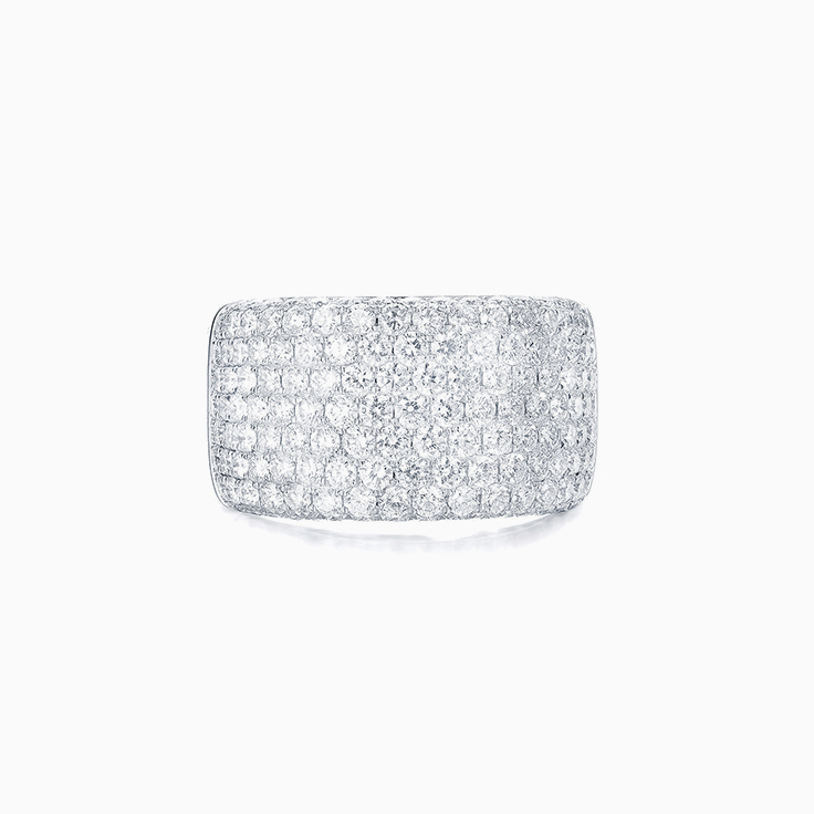 Pave Perfection diamond ring