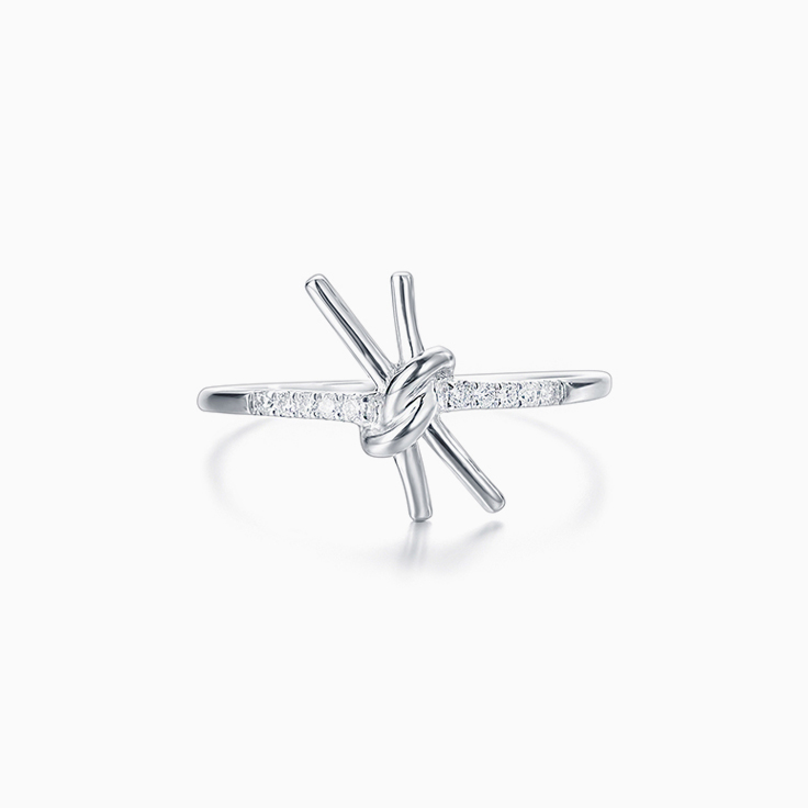 Knot on a Diamond Band