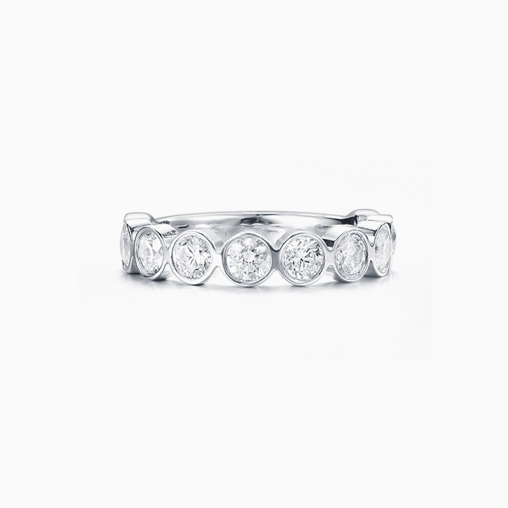 Bezel set Diamond Band