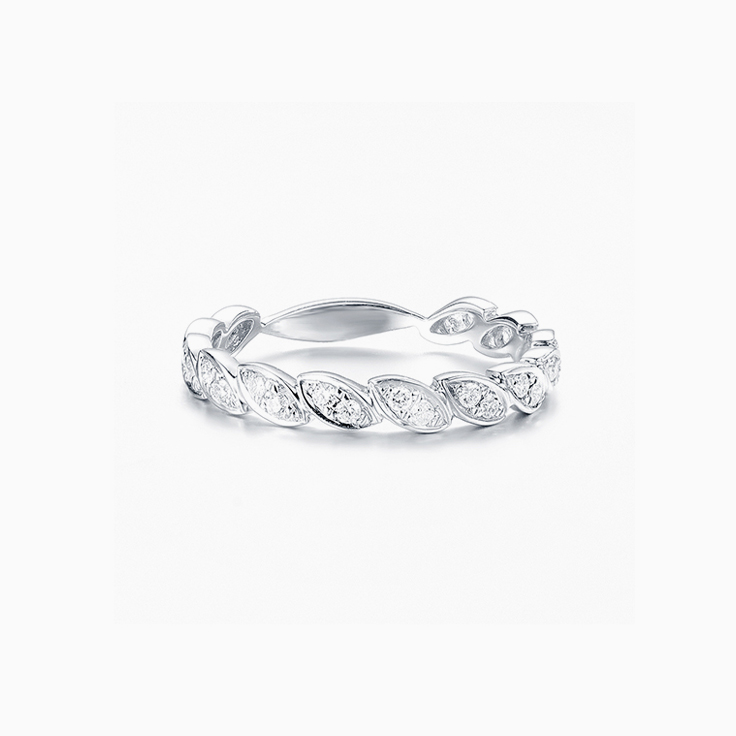 Marquise Shape Wedding band