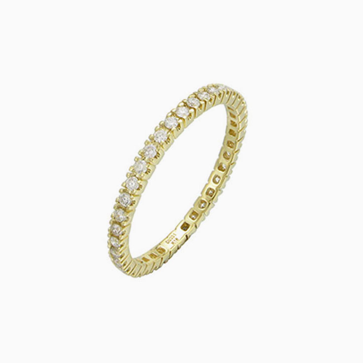 Fine Round diamond Eternity ring