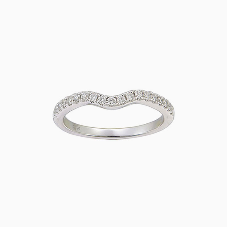Fitted Ladies wedding ring 2423