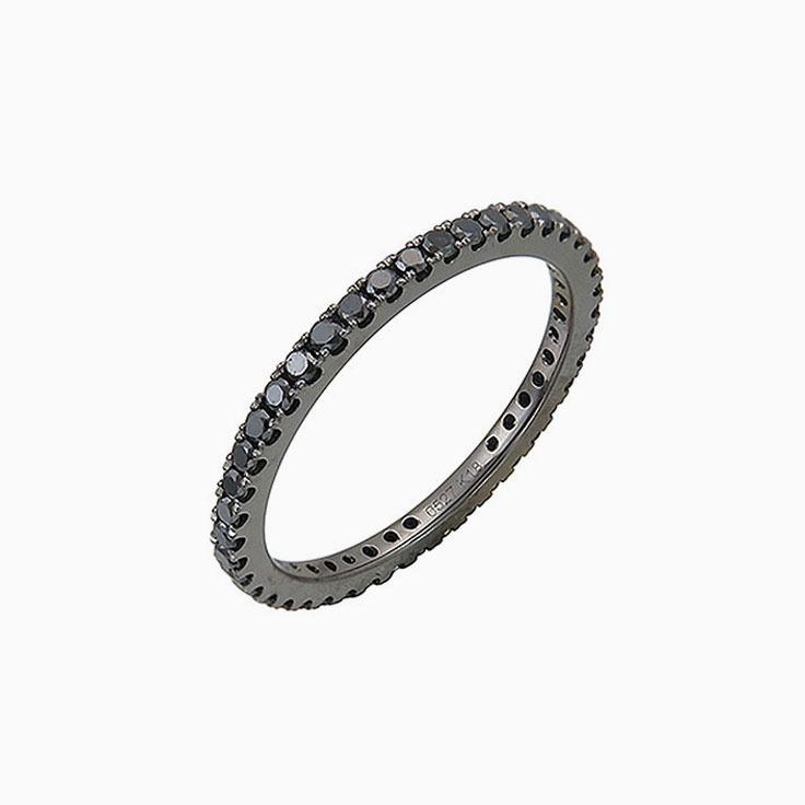 Black Diamond Eternity Ring