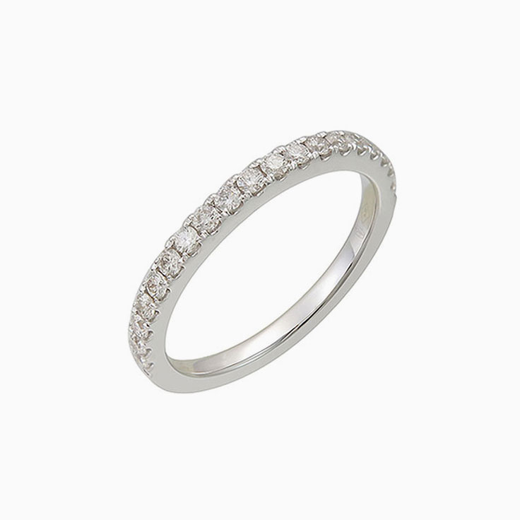 2 Points Wedding Ring