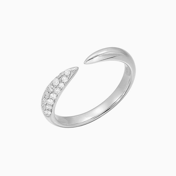 Pave set diamond cuff 3190