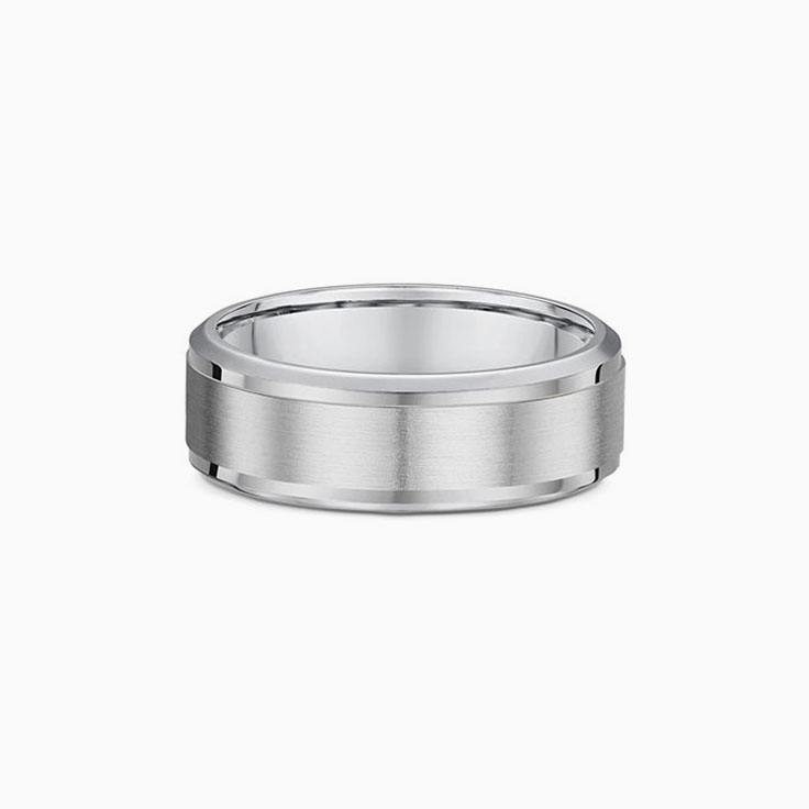 Matt finish wedding ring 661B00