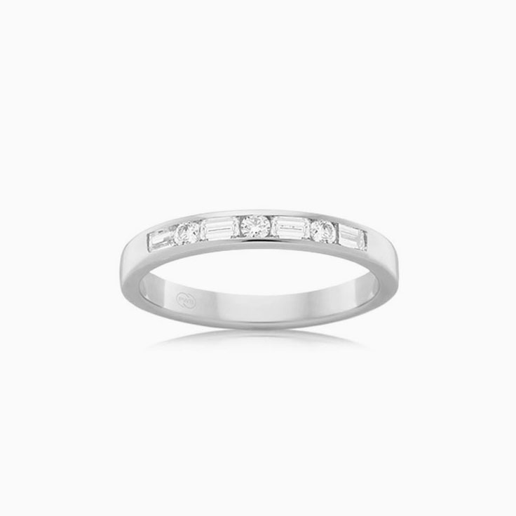 Baguette and round ring FR3478