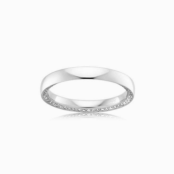 Side set diamond band OR3739