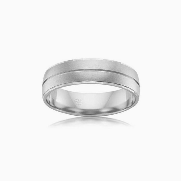 Carved on sale wedding bands