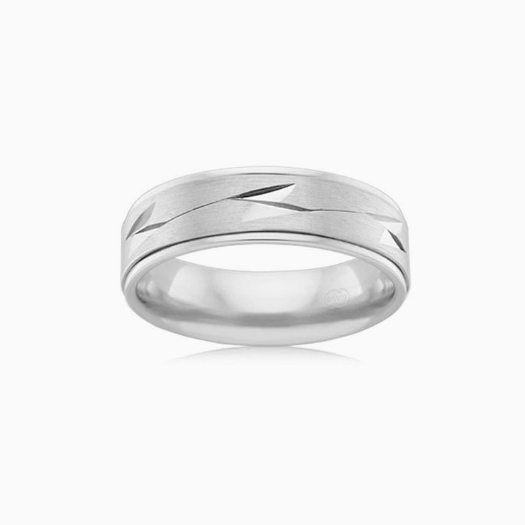 Patterned mens wedder J4169