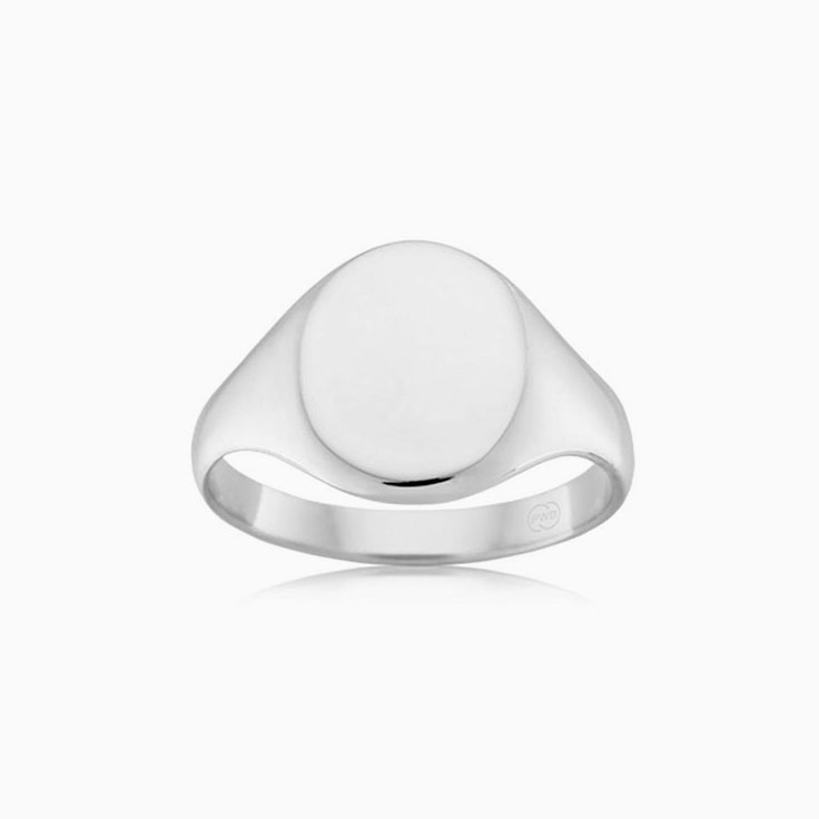 Classic Oval Signet Ring
