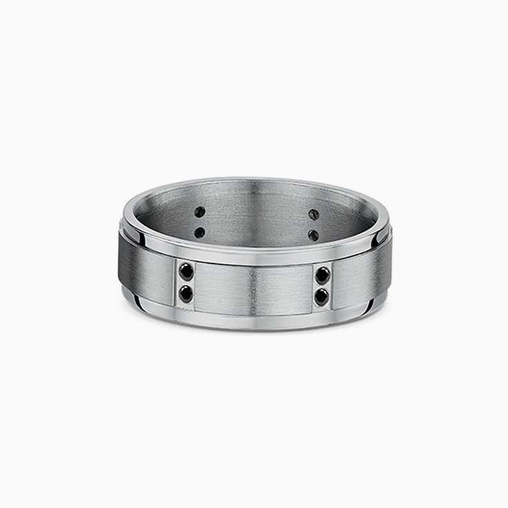 Classy Diamond Mens Band