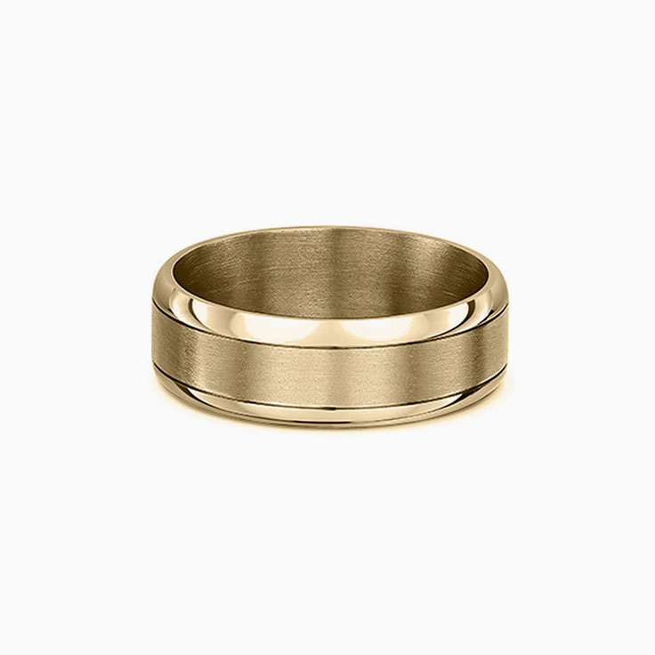 classic mens wedding ring 810A04